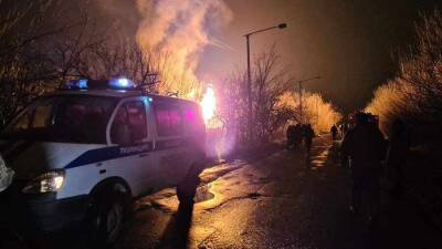 Подрыв газопровода в Луганске – опубликованы кадры с места происшествия