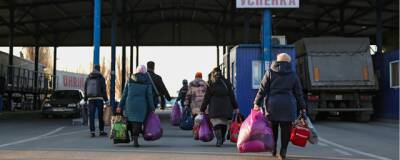 Водолацкий сообщил, что до 70% беженцев покидают территорию Донбасса самостоятельно