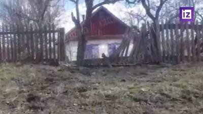 Опубликовано видео последствий обстрелов в Горловке