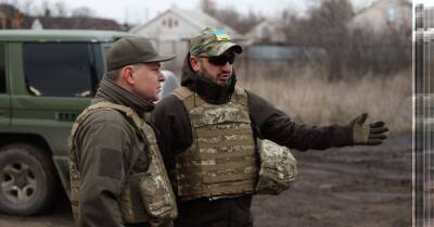 Украинские депутаты на Донбассе подверглись обстрелу на одной из позиций ВСУ