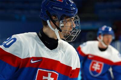 Форвард сборной Словакии по хоккею Слафковски вышел на первое место в гонке бомбардиров на Играх-2022