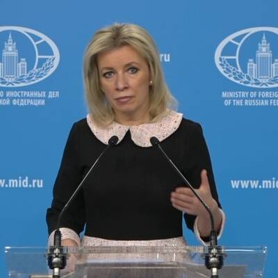 Захарова назвала Зеленского "бездушным циником" после его слов об обстрелах в Донбассе