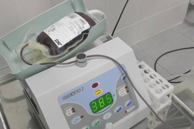 1124 литров антиковидной плазмы выдали госпиталям Волгоградской области