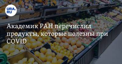 Виктор Тутельян - Академик РАН перечислил продукты, которые полезны при COVID - ura.news - Россия