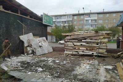 В Свердловском районе снесут 3 павильона из-за незаконной продажи спиртного в Красноярске