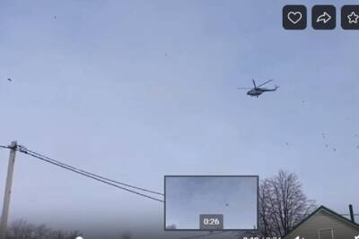 В министерстве регбезопасности Омской области объяснили появление военных вертолетов над городом