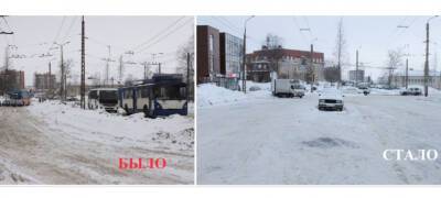 С Лыжной площади Петрозаводска за одну ночь вывезли 600 тонн снега