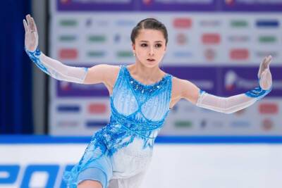 Камила Валиева вышла на первую тренировку в Пекине
