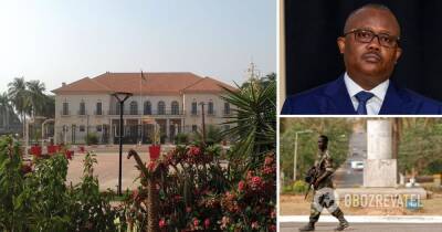 Госпереворот в Гвинее-Бисау: неизвестные обстреляли президентский дворец - фото и видео