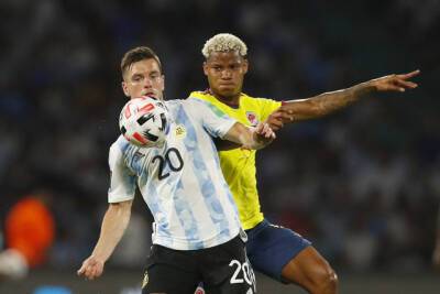 ЧМ-2022: Аргентина обыграла Колумбию, важные победы Чили и Уругвая