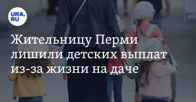 Жительницу Перми лишили детских выплат из-за жизни на даче