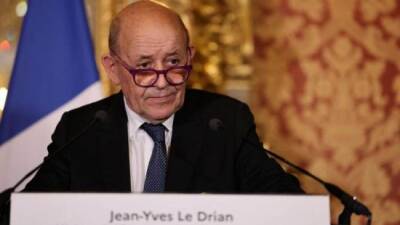 Ничто не указывает на готовность к атаке России на Украину — глава МИД Франции