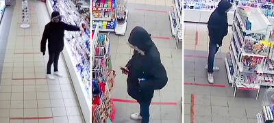 В Петрозаводске ищут молодого человека, подозреваемого в краже из магазина (ВИДЕО)