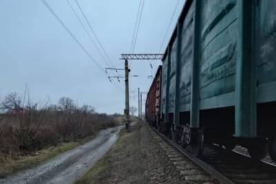 В Запорожской области поезд сбил девушку-подростка: момент попал на видео
