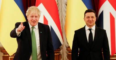 Британские СМИ - о визите Бориса Джонсона в Киев: Сбежал в Украину от Partygate