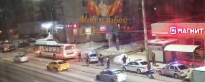 Названа причина эвакуации пассажиров из автобуса на «Манежной» в Воронеже