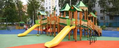 В Дмитровском округе в 2022 году установят шесть губернаторских детских площадок