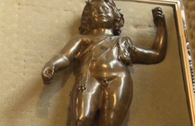 Во Францию доставили бронзовую скульптуру Бахуса, украденную полвека назад