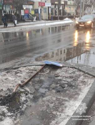 В Северодонецке разыскали водителя, который совершил ДТП и уехал с места происшествия