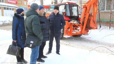 Борис Ясинский проверил уборку снега по обращениям рязанцев