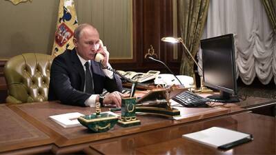 Путин и Джонсон провели телефонные переговоры