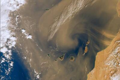 Облако пыли из Сахары накрыло часть Европы
