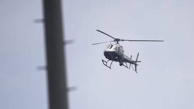 В Калифорнии неподалеку от пляжа разбился полицейский вертолет