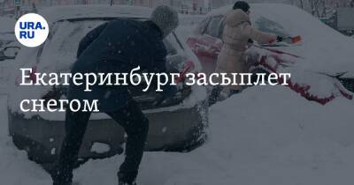 Екатеринбург засыплет снегом