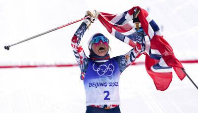 Йохауг выиграла лыжный масс-старт на Олимпиаде