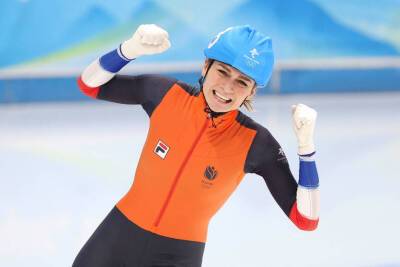 Нидерландская конькобежка Схаутен выиграла третье золото в Пекине