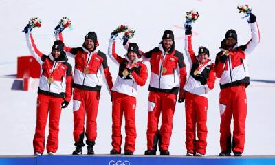 Австрия выиграла командный микст в параллельном слаломе на Олимпиаде