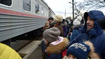 В Воронеж 20 февраля прибудет второй поезд с беженцами с Донбасса
