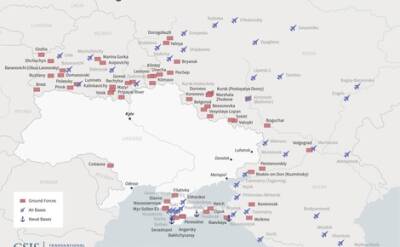 Американский Центр стратегических и международных исследований опубликовал материалы с расположением российских войск