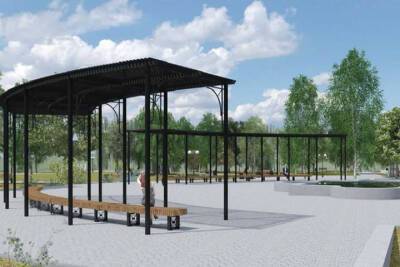 В Калининском районе по нацпроекту реконструируют парк