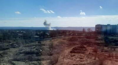 Очевидцы сообщили о мощном взрыве в Донецке