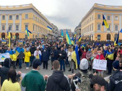 "Борітеся – поборете". В Одессе на Марш единства вышли тысячи людей. Фото, видео