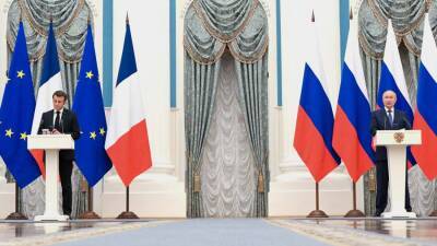 Путин и Макрон договорились о возобновлении «нормандского формата»