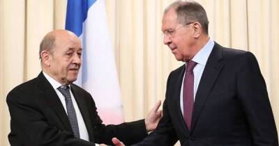 Лавров и глава МИД Франции обсудят саммит по безопасности в Европе