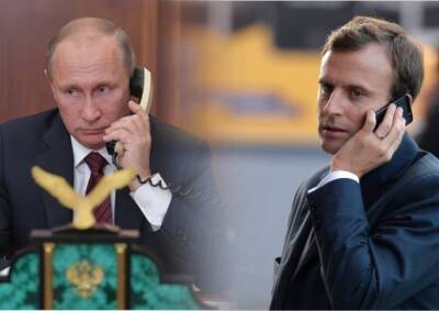 Кремль раскрыл детали разговора Путина и Макрона