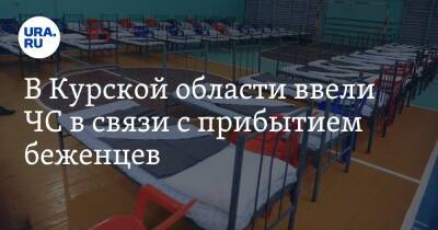 В Курской области ввели ЧС в связи с прибытием беженцев