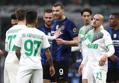 Интер - Сассуоло 0:2 Видео голов и обзор матча Серии А