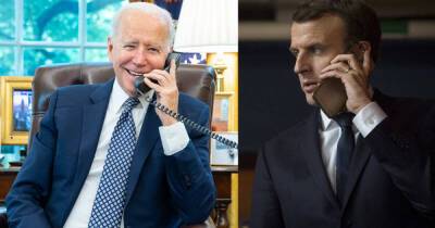 В Белом доме сообщили о телефонном разговоре Байдена и Макрона
