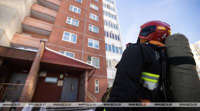 В Пружанах подросток пытался потушить пожар в квартире