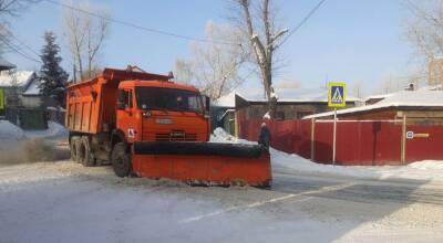 За выходные в Иркутске вывезли более 3,5 тысячи тонн снега