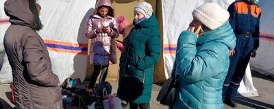 МЧС: в Россию прибыло более 61 тысячи беженцев из Донбасса