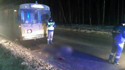 На окраине Рязани троллейбус сбил насмерть пешехода