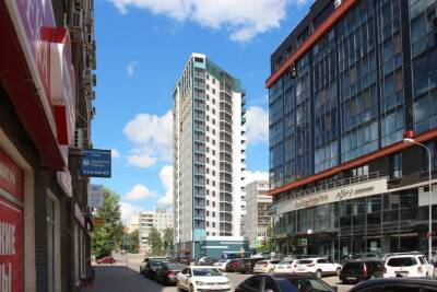 Строительство 19-этажного жилого дома завершается в центре Нижнего Новгорода