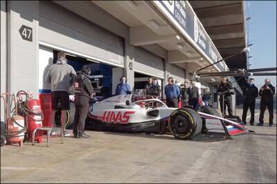 В Haas F1 начали обкатку новой машины