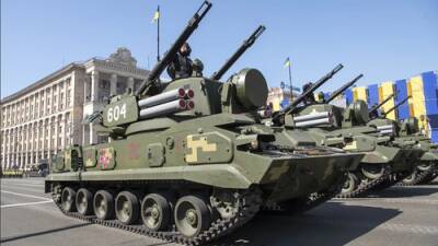 Ополчение ДНР накрыло артиллерийским огнём два украинских зенитно-пушечных комплекса
