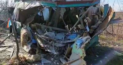 Украинский снаряд разрушил погранпункт в Ростовской области